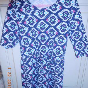Girls Aztec Dress